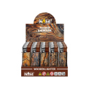Elektrofeuerzeuge "Wooden Lighter" 5-fach...