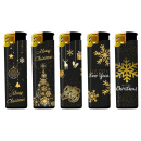 Elektrofeuerzeuge "MERRY CHRISTMASS";...