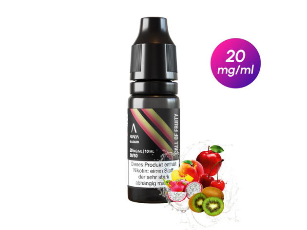 Adalya Liquid - Call of Fruity (Kiwi, Apfel, Pfirsich, Kirsche, Drachenfrucht) - Liquid - 20 mg/ml - 10 ml