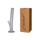 Glasbong "Mattmuster" Höhe 45 cm, Ø 50 mm