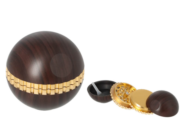 Grinder "Gyrogrinder", Holzoptik , 4-tlg.; Ø 6,3cm. einzeln