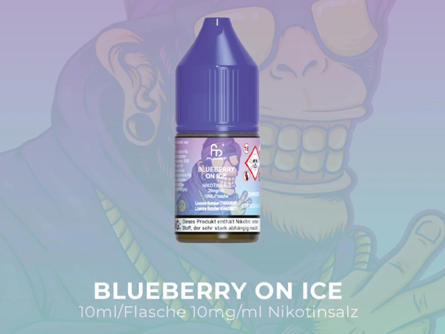 RandM Tornado 7000 - Blueberry on Ice (Blaubeere, Eis) - Liquid - 10mg/10ml - 10 ml