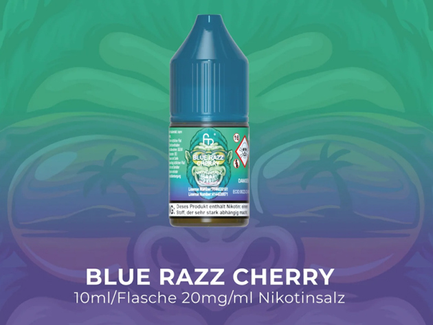 RandM Tornado 7000 - Blue Razz Cherry (Himbeere, Kirsche) - Liquid - 20mg/10ml - 10 ml