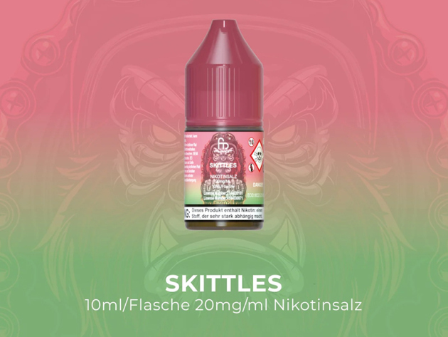 RandM Tornado 7000 - Skittles (Erd-u. Johannisbeere, Limette, Orange, Zitrone) - Liquid - 20mg/10ml - 10 ml