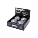 Grinder "Silver Faded" Metal, 4-tlg.: &Oslash;...