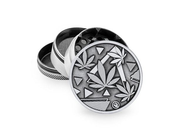 Grinder "Silver Leaves 37 2", 4-tlg.: Ø 50 mm