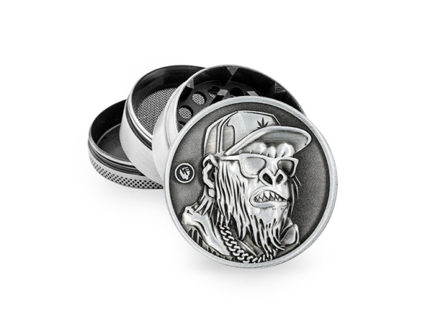 Grinder "Silver 420 Monkey", 4-tlg.: Ø 50 mm