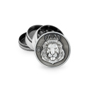 Grinder "Silver Rasta Lion", 4-tlg.: Ø...