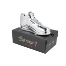 Grinder "Tear Force" Schuh im Karton, 3-tlg., Silber; Länge 15 cm