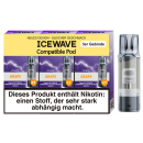 ICEWAVE 3 in 1 Pod - Grape (Traube) - 20mg - 3er Set