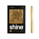 Shine 24K Gold Rolling Paper, 12 Blatt; 3,8 cm