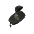 Sturmfeuerzeug "Schwarz", 3er Jet-Flame, mit Bohrer