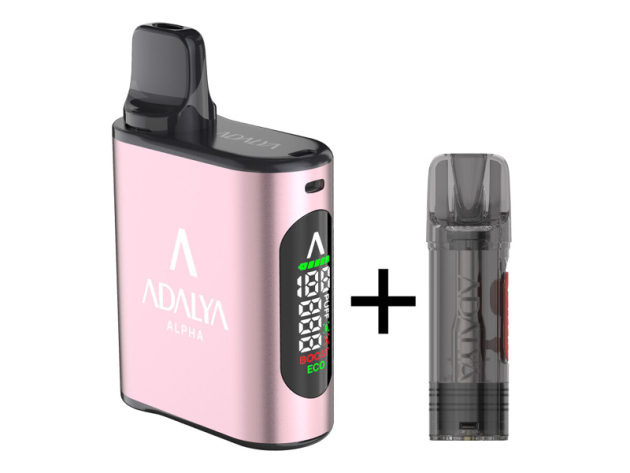 Adalya Alpha Pod - Basisgerät - Rose Powder (inkl. Leerpod)