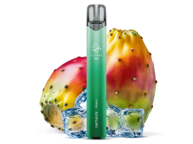 ELFBAR 800 - "Cactus Ice" (Kaktus) - E-Shisha - 20 mg  - 800 Züge
