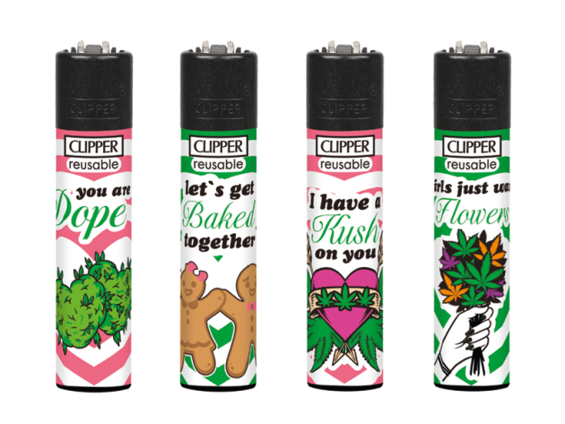 Clipper Large WEED VALENTINE, 48er Display