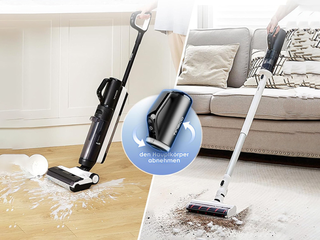 Tineco Floor One S5 Combo Power KIT Smart - Nass-/ Trockensauger; ultraleise, WI-FI; UVP: 339,-  Euro