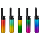 Stabfeuerzeug "Rainbow", 5-fach sortiert, 30er...