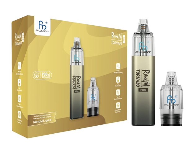 RandM Tornado - Pro Starterkit; grey/ gunmetal