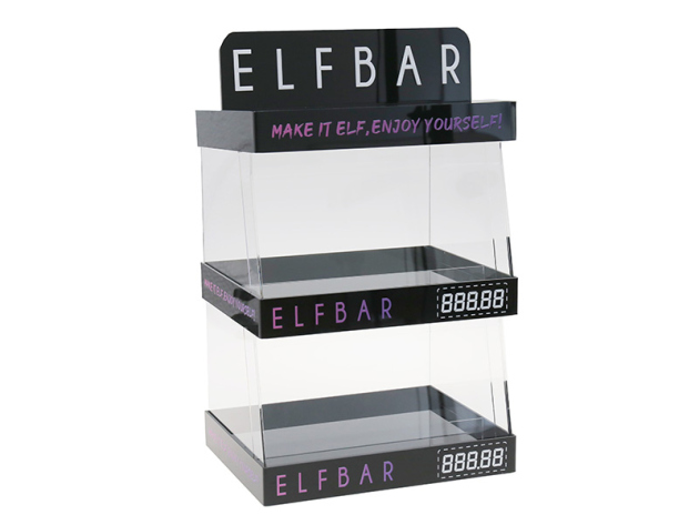 ELFBAR Display Acryl; stabelbar; 2-tlg