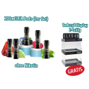 Aktion 200x ELFBAR ELFA Pods (2er Set) ohne Nikotin + Acryl Display 2-tlg. - GRATIS