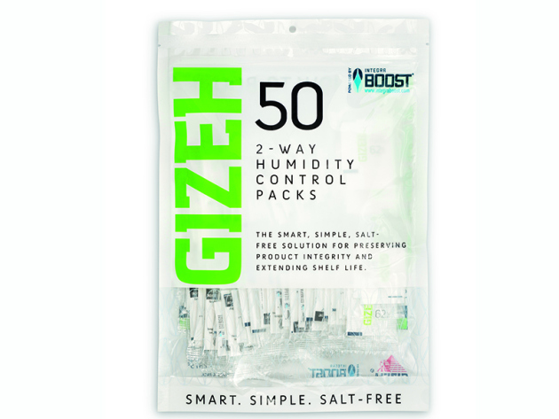 Gizeh Integra Boost Humidity 62%  Packs (Luftfeuchtigkeitspakete); 50er Pack