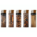 Elektrofeuerzeuge "WOOD", 5-fach...