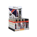 Elektrofeuerzeuge "LONDON", 5-fach sortiert,...