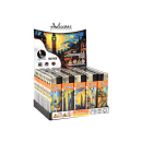 Elektrofeuerzeuge "CITY PAINT", 5-fach...