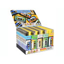 Elektrofeuerzeuge "CASSETTE", 5-fach sortiert,...