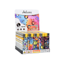 Elektrofeuerzeuge "DROPS", 5-fach sortiert,...