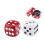 Grinder "Casino Dice" 48 mm; 2 tlg., 2-fach sortiert, einzeln