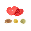 Grinder "Heart PVC" 42 mm; 2 tlg., 2-fach...