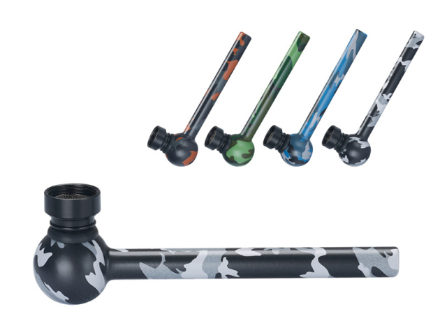 Handpfeife "Military" 12 cm, 4-fach sortiert, einzeln