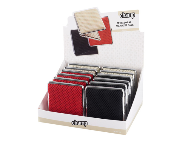 Zigarettenetuis "Sportwear", für 20 Zig., mit Gummiband, 12er Display