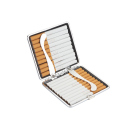 Zigarettenetuis "Metall Spikes", für 20 Zig., mit Spange, 12er Display