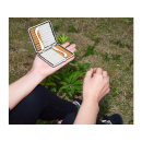 Zigarettenetuis "Metall Spikes", für 20 Zig., mit Spange, 12er Display