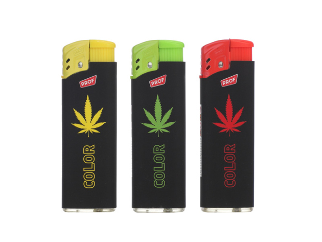 Sturmfeuerzeuge "LEAVES COLORFLAME", 50er Display