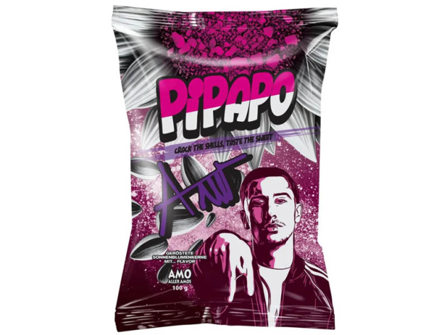 PIPAPO - AMO Sonnenblumenkerne - Popcorn -  à 100g; 42er Pack