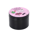 Bong-Grinder-Aschenbecher-Set "Baked Bunny" Bong + Rolltablett + Grinder + Glasgefäß + Aschenbecher aus Glas + Bürste + Löffel