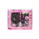 Bong-Grinder-Aschenbecher-Set "Baked Bunny" Bong + Rolltablett + Grinder + Glasgefäß + Aschenbecher aus Glas + Bürste + Löffel