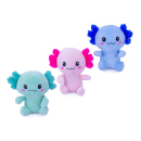 Axolotl sitzend, 15 cm, 3-fach sortiert, einzeln