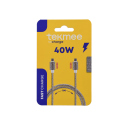 Tekmee Ladekabel, 1m; Type-C auf Type-C, 40W, mit...