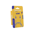 Tekmee Ladekabel, 1m; Type-C auf Type-C, 40W, mit...