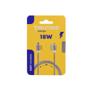 Tekmee Ladekabel, 1m; Type-C auf Lighting, 18W, mit...