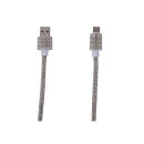 Tekmee Ladekabel, 1m; USB auf Type-C, 10W, mit Strasssteinen