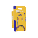 Tekmee Ladekabel, 1m; Type-C auf Type-C, 40W, mit...