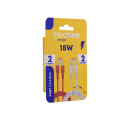 Tekmee Ladekabel-Set, 1m; Type-C auf Lighting, 18W, rot...