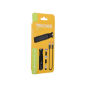 Tekmee Reise-Lade-Set, Micro USB, Lighting, USB,...