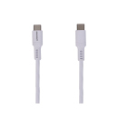 Tekmee Ladekabel-Set, 1m+2m; Type-C auf Type-C, 40W, schwarz und weiß