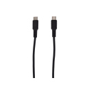 Tekmee Ladekabel-Set, 1m+2m; Type-C auf Type-C, 40W, schwarz und weiß